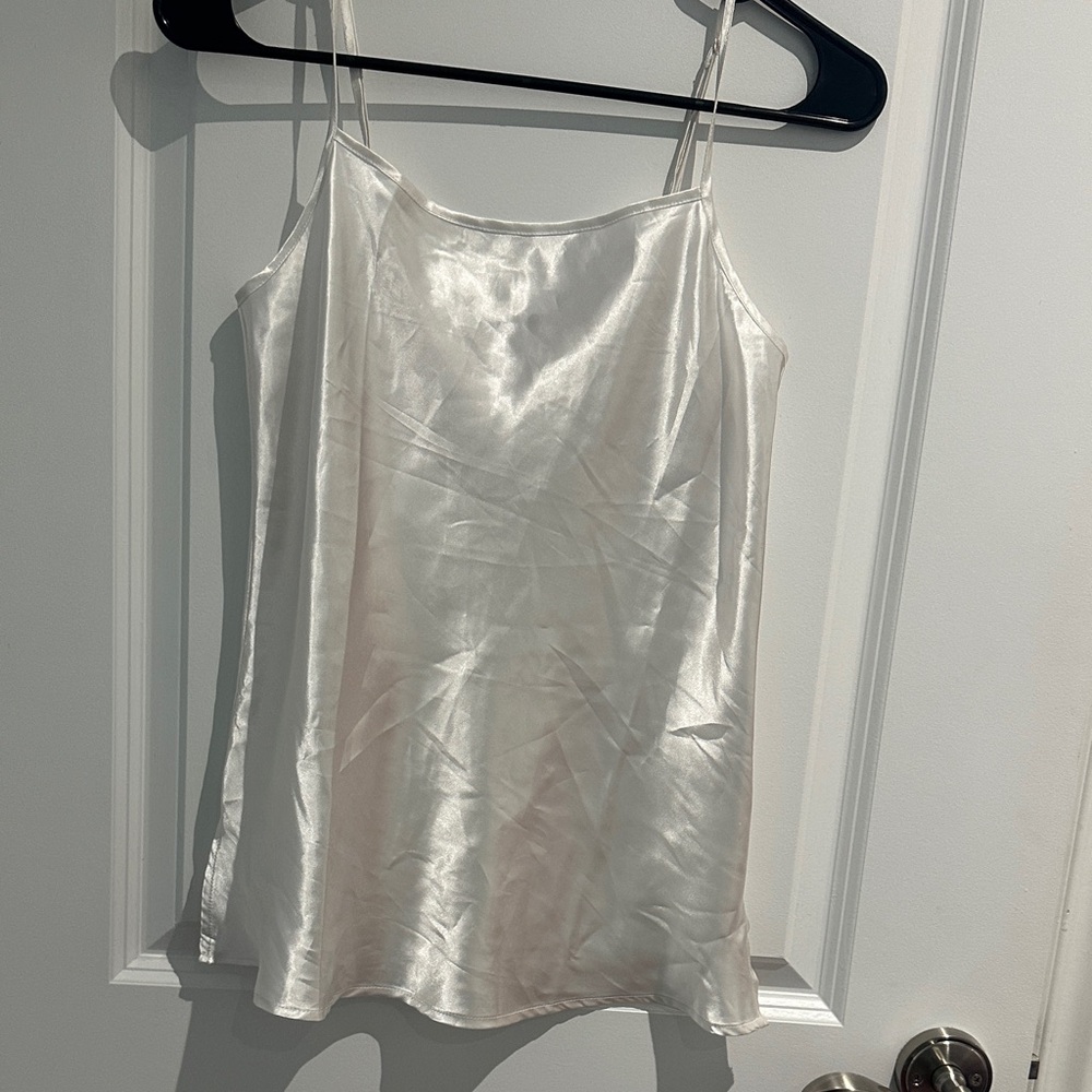 mark. Ivory Satin Camisole